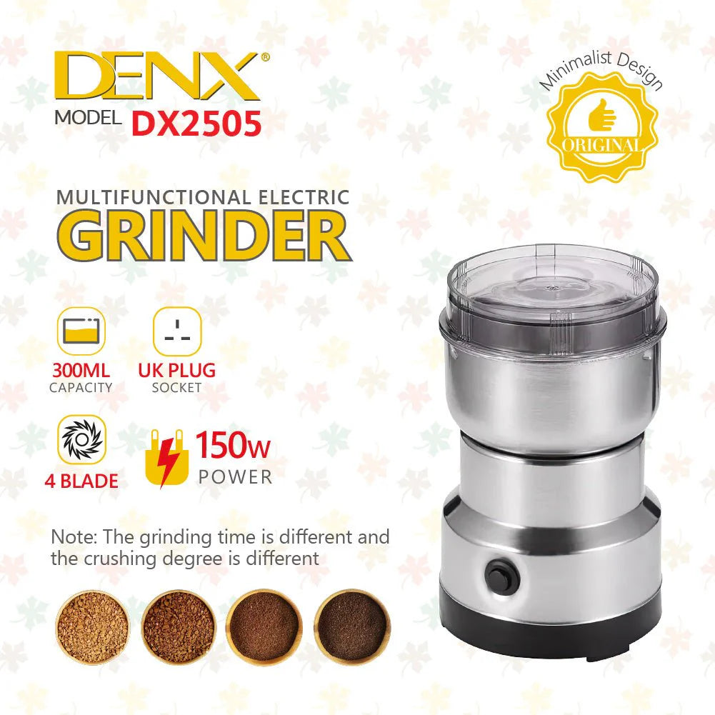 ⚡ Denx Multifunctional Electric Grinder – Powerful Grinding Made Simple