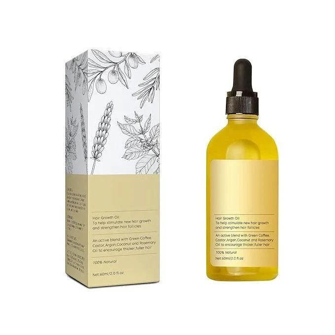 🌿 Hair Growth Oil – Fuller, Stronger & Healthier-Looking Hair Naturally