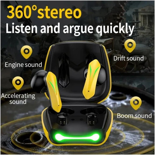 🎮 Wireless Gaming Earbuds – Low Latency Sound, Maximum Performance