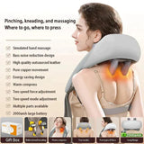 💆‍♂️ 3D Kneading Massage Pillow – Deep Relaxation Anytime, Anywhere