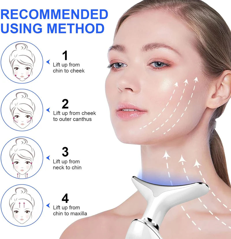 ✨ 4-in-1 Beauty Lift Pro – Advanced Facial & Neck Rejuvenation Device