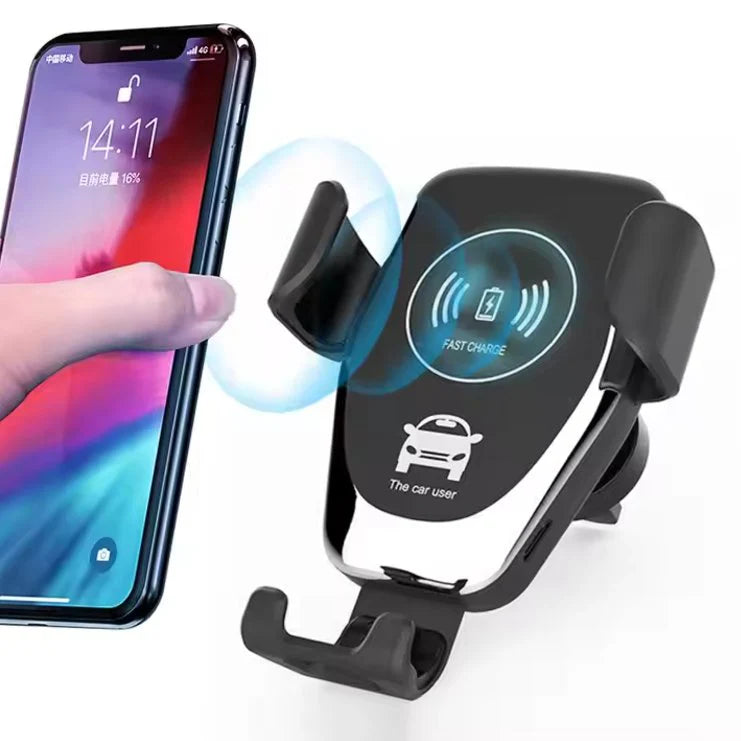 🚗 Auto Clamping Wireless Car Charger – Drive Smarter, Charge Faster