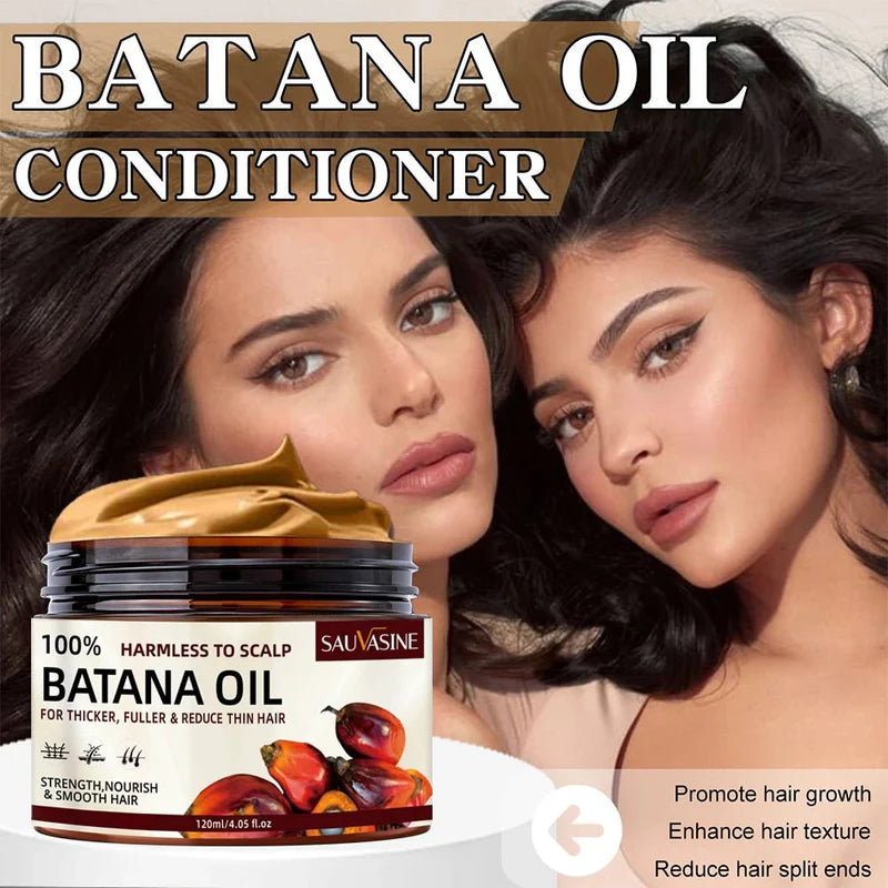 🌿 Batana Hair Growth Oil – Thicker, Stronger & Healthier Looking Hair