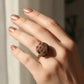 💎 CRYSTAL DOME STATEMENT RING – Bold Glamour with Dazzling Brilliance