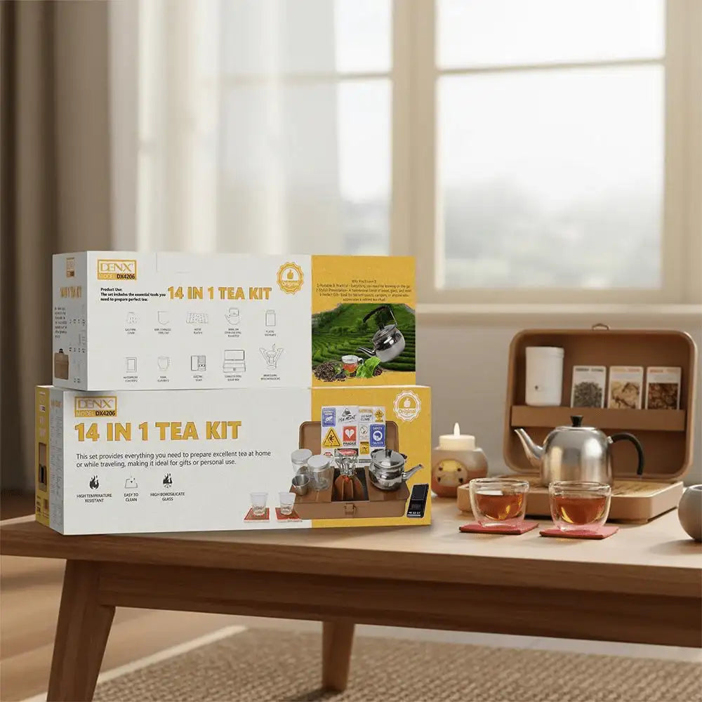 🍵 DENX 14-in-1 TEA KIT SET – Elevate Every Tea Moment