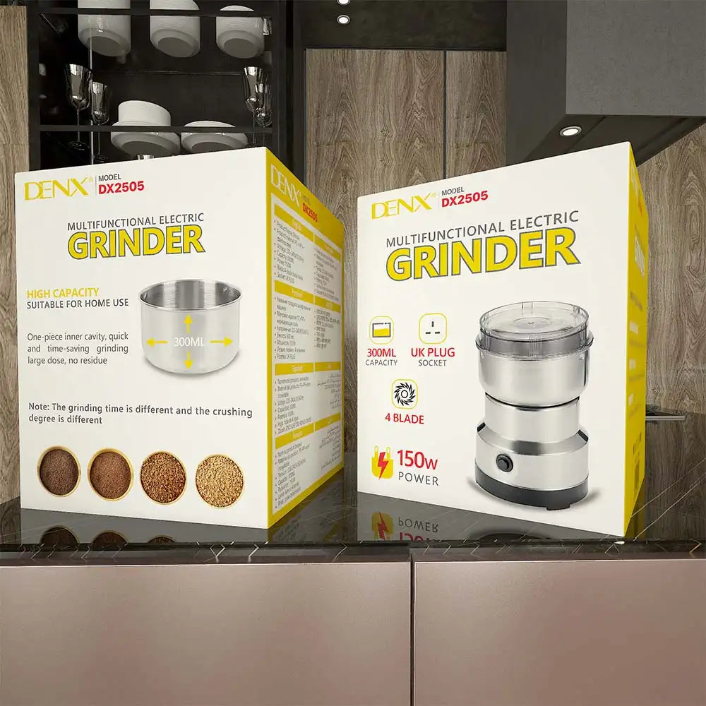 ⚡ Denx Multifunctional Electric Grinder – Powerful Grinding Made Simple