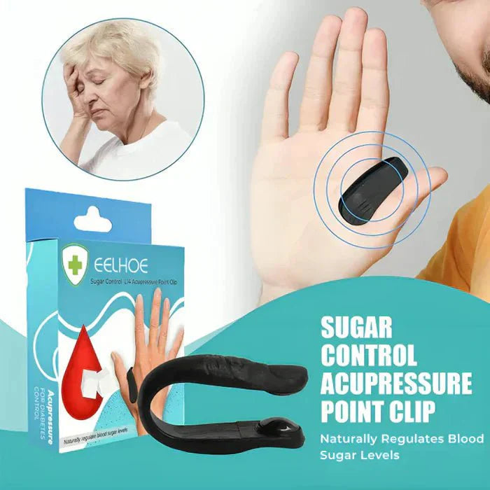 ✨ EELHOE Sugar Balance Acupressure Clip – Natural Wellness Support Anytime, Anywhere
