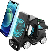 🚜 Forklift Wireless Charger Station – Charge Smarter, Style Better