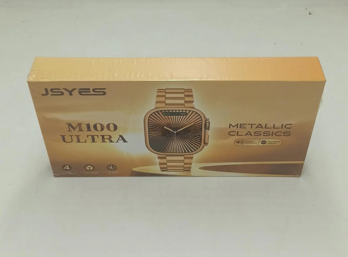 ⌚ Gold Ultra Smart Watch – Luxury Meets Smart Technology