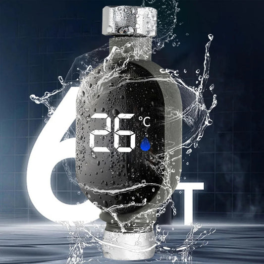 🌡️ LED DIGITAL WATER TEMPERATURE METER – Smart Temperature Monitoring for Safer Showers