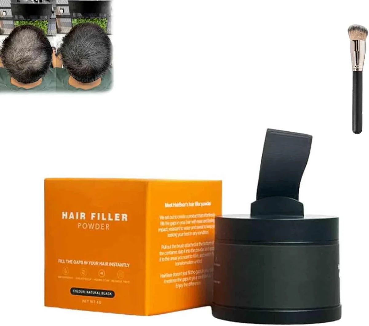 💈 Men's Hair Volume Powder – Instantly Fuller, Thicker-Looking Hair