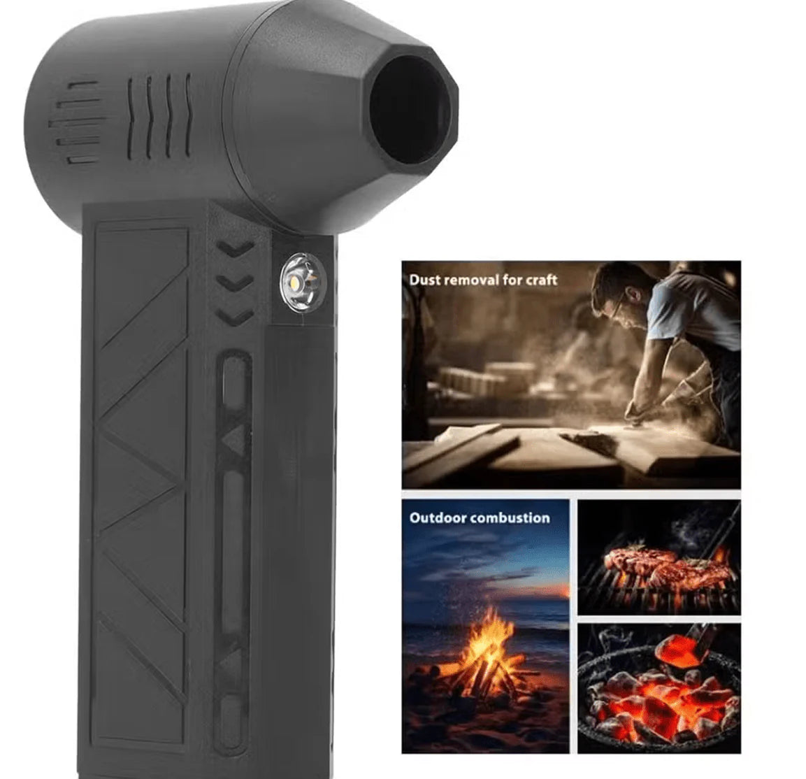 💨 Mini Jet Fan Pro – Powerful Airflow in the Palm of Your Hand