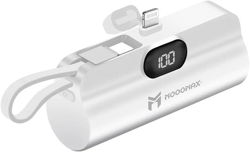 ⚡ MOOGMAX OKAMI شاحن متنقل صغير – طاقة بحجم الجيب، في أي وقت وفي أي مكان