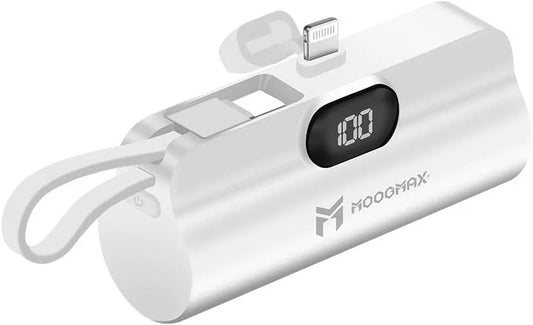 ⚡ MOOGMAX OKAMI Mini Power Bank – Pocket-Sized Power, Anytime Anywhere