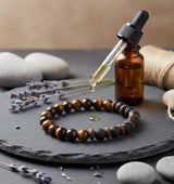 🖤 Natural Stone Beaded Bracelet – Timeless Style, Effortless Confidence