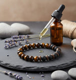 🖤 Natural Stone Beaded Bracelet – Timeless Style, Effortless Confidence