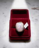 OPAL CRYSTAL STATEMENT RING – Radiant Elegance That Turns Heads