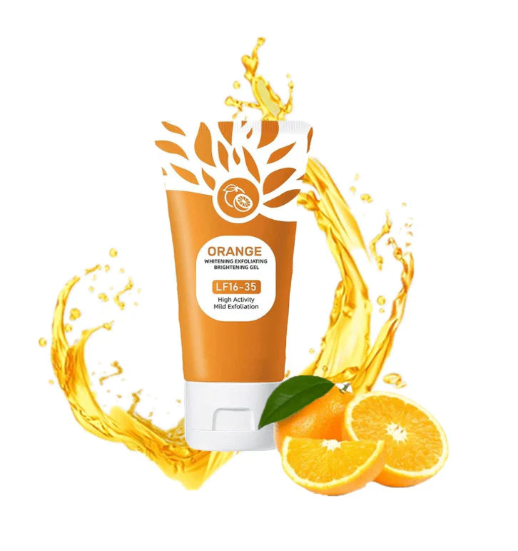 🍊 Orange Brightening Exfoliating Gel – Reveal Smoother, More Radiant Skin