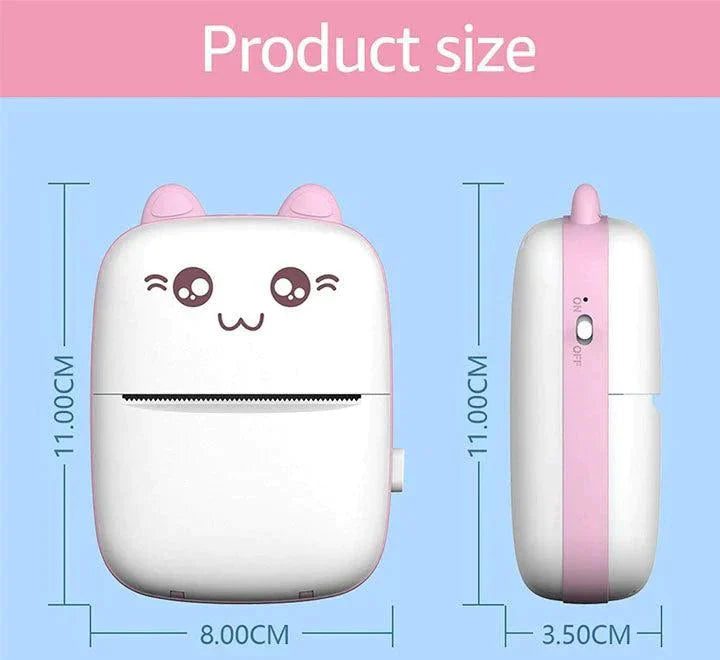 🖨️ Portable Mini Pocket Printer – Print Anywhere, Anytime