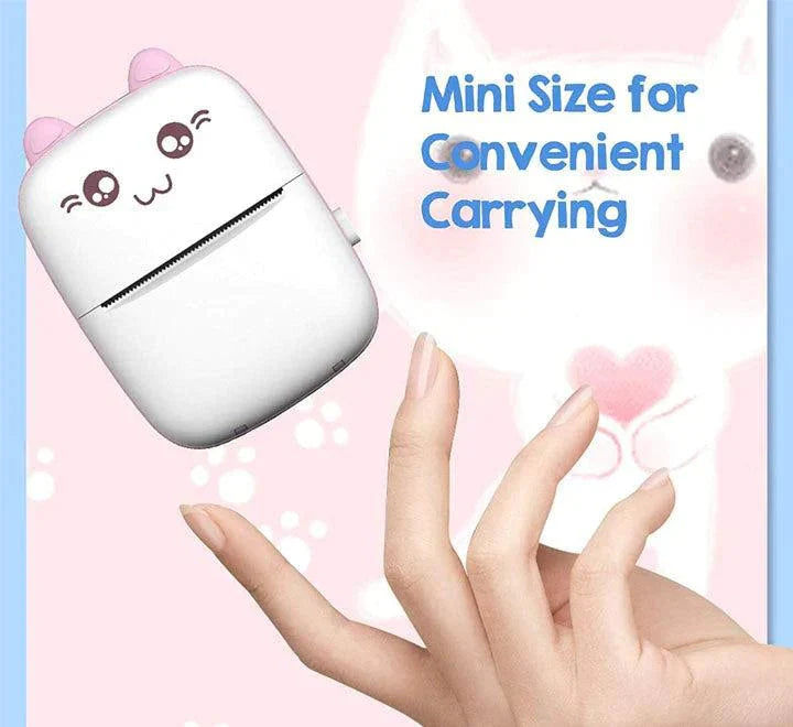 🖨️ Portable Mini Pocket Printer – Print Anywhere, Anytime