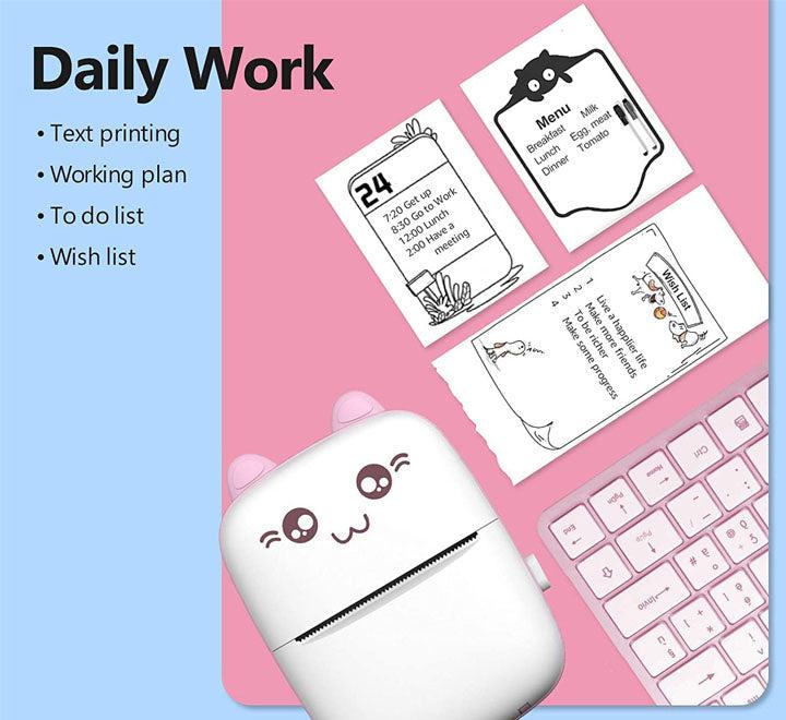 🖨️ Portable Mini Pocket Printer – Print Anywhere, Anytime