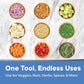 🔪 SLAP CHOP MANUAL FOOD CHOPPER – Chop Faster, Prep Smarter