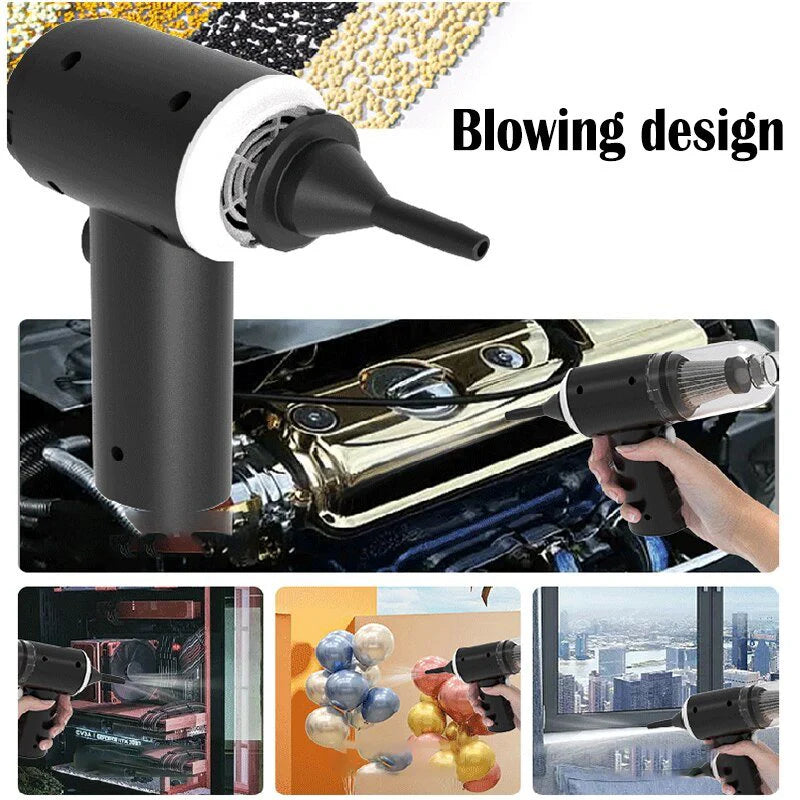 🚀 Smart Vacuum & Blower – Powerful 2-in-1 Cleaning Anywhere, Anytime