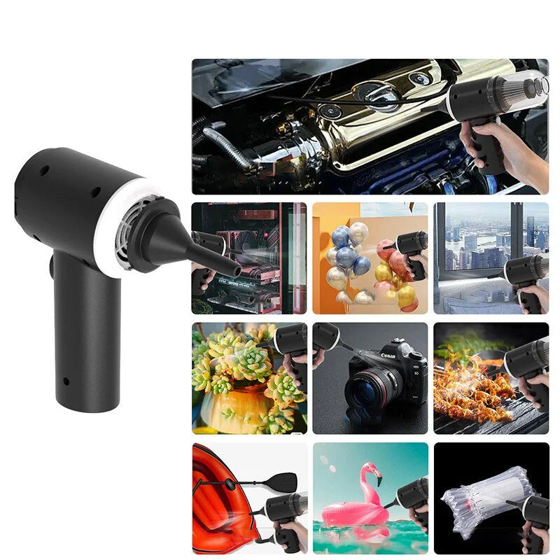 🚀 Smart Vacuum & Blower – Powerful 2-in-1 Cleaning Anywhere, Anytime