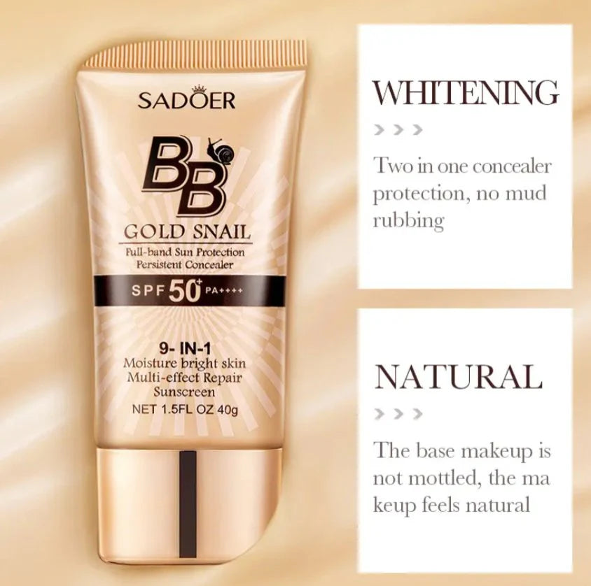 🌞 SPF 50 BB Cream – Sun Protection, Hydration & Flawless Coverage in One